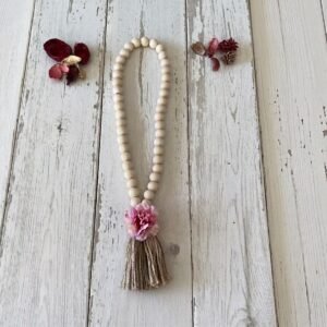 colar decorativo flor campestre pequeno