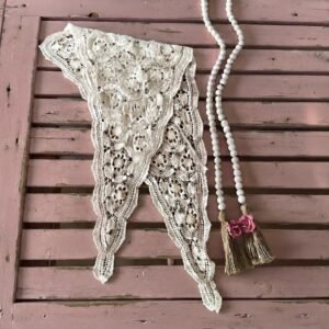 lenço bandana de areia